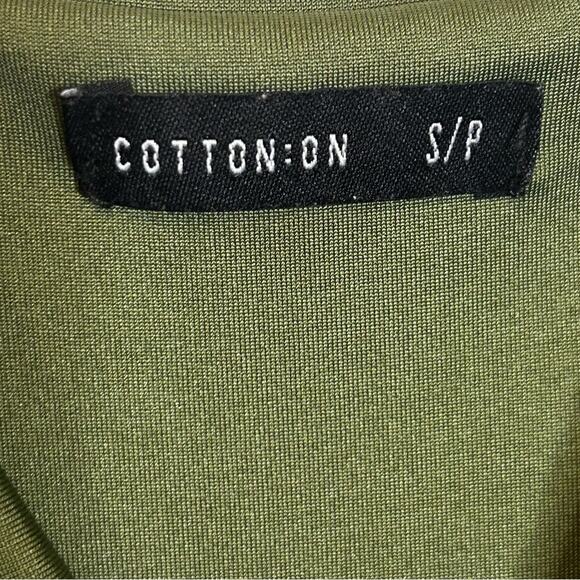 Cotton On Bodycon Mini Dress Size Small Spaghetti Straps Festival Casual Stretch - Picture 4 of 5